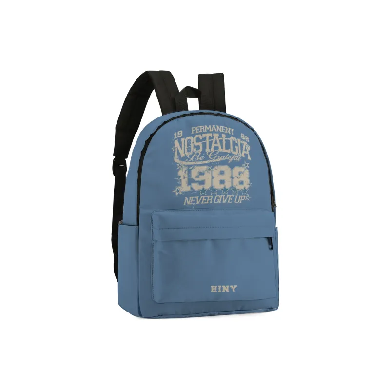 HINY Polyester Student Backpack Regular Unisex Multicolor-7