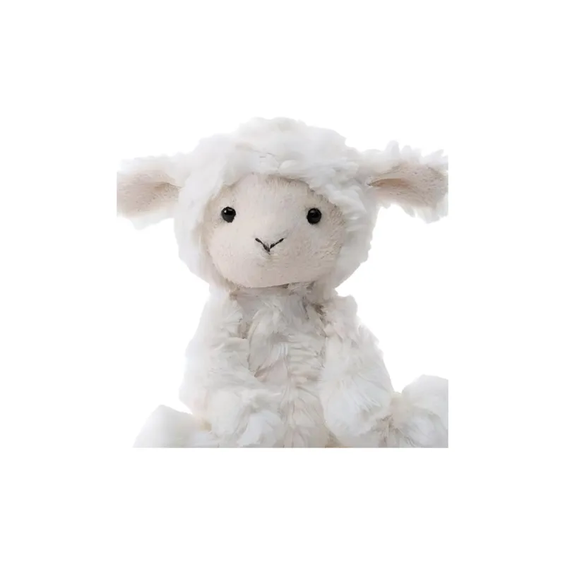 JELLYCAT Farm Animal Collection Squiggles Curl Luck Sheep Dolls Plush Doll 18CM High-1