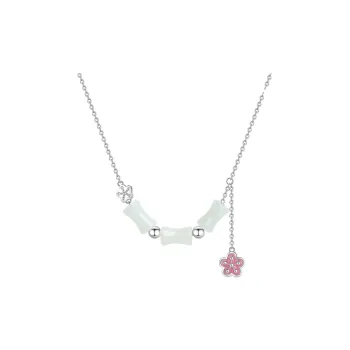 Red All Year Round Chalcedony Collarbone Chain Women's