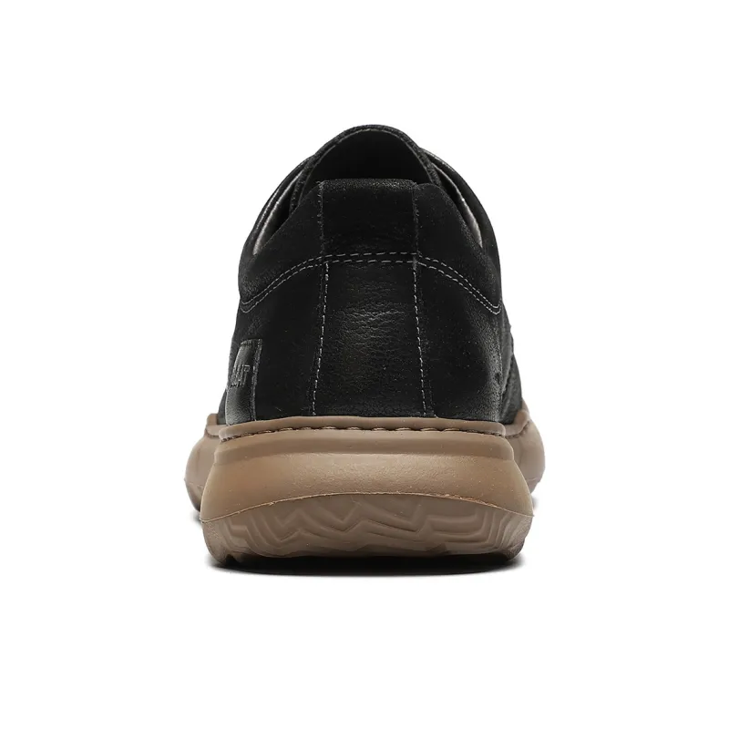 ST&SAT Lace Up Casual Shoes Flat Men's Shoes Men's Black/Brown-2