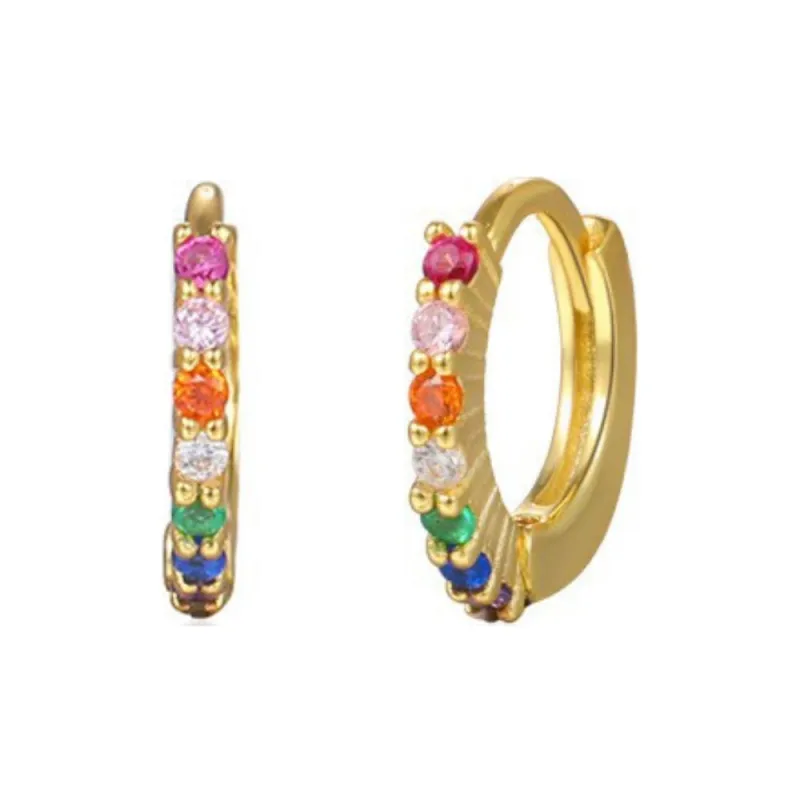 MONI JEWELLERY S925 Silver Earrings Women's Gold-0