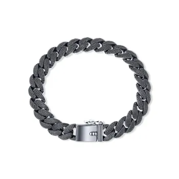 LUCKYMOJO 925 Sterling Silver Cuban Chain Unisex