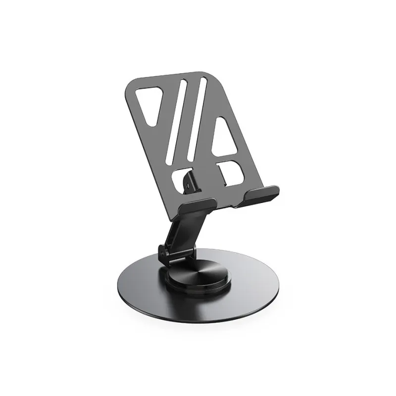 DIYI Metal Rotating Phone Stand Desktop Lazy Person's Live Streaming All Fixed Rotatable Foldable-0