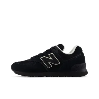 Niko And ... x New Balance NB 574 Anti Slip Wear Resistant Low Top Casual Running Shoes Unisex Black