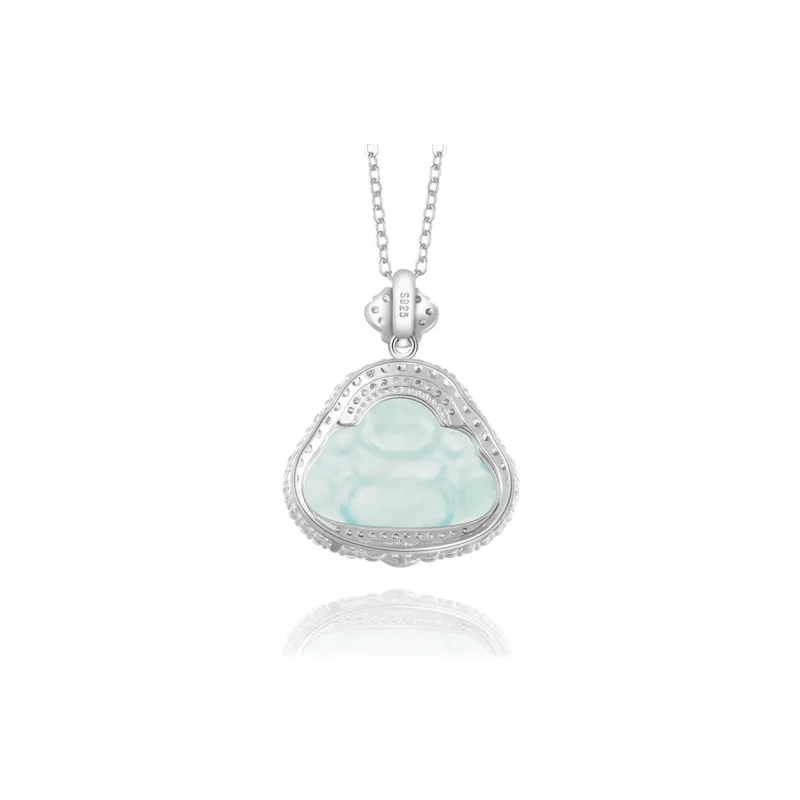 LANMUYINNUO Glutinous Jade Jadeite Necklaces Women's-4