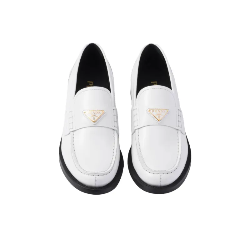 PRADA Loafers Women's White-4
