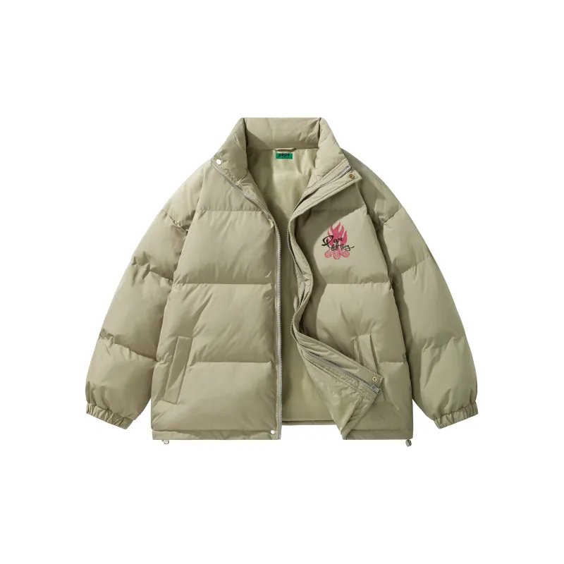 Pepe The Frog Puffer Jacket Unisex-11