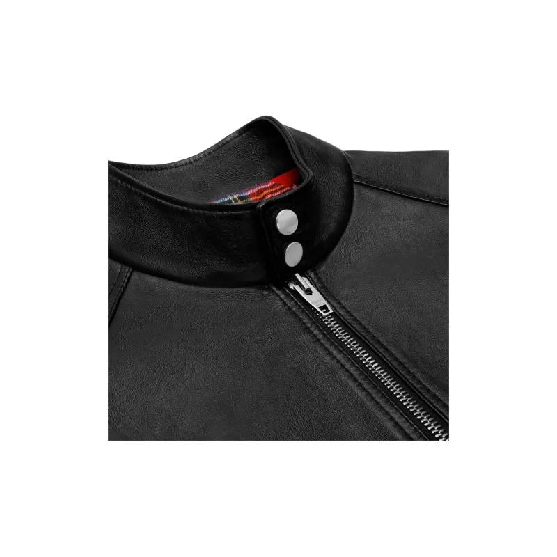 CELINE Zipped Blouson Jacket In Soft Lambskin-2