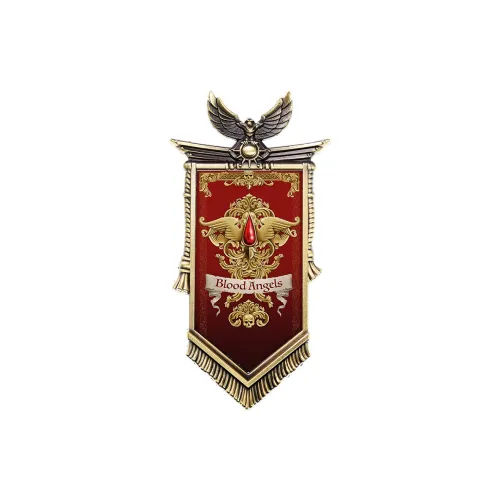 STARFORGED Warhammer 30K Horus Heresy Merch Blood Angels 1st Company Banner Anime / Games Fridge Magnets