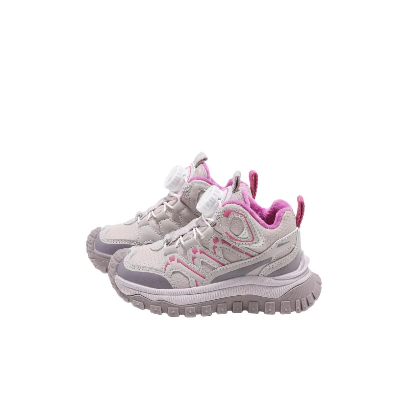 ABC KIDS Slip Resistant Lightweight Cushioning Kids Lifestyle Shoes Rice Rose Purple Kids'-2