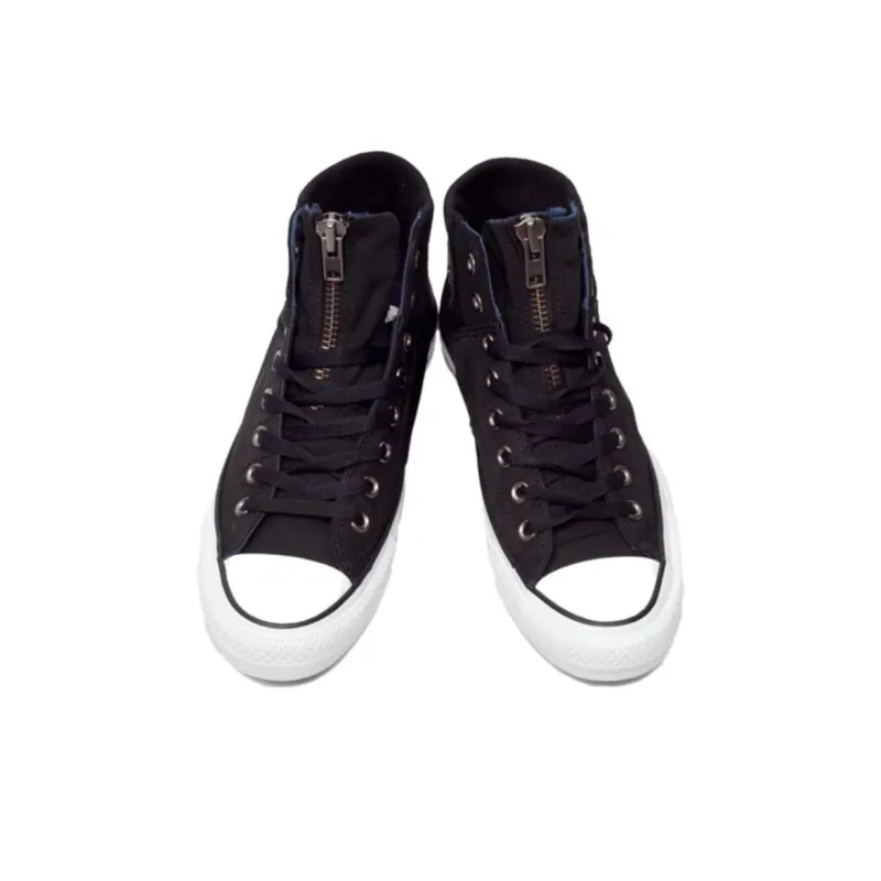 Converse CHUCK TAYLOR Anti Slip Wear Resistant High Top Canvas Shoes Unisex Black-2