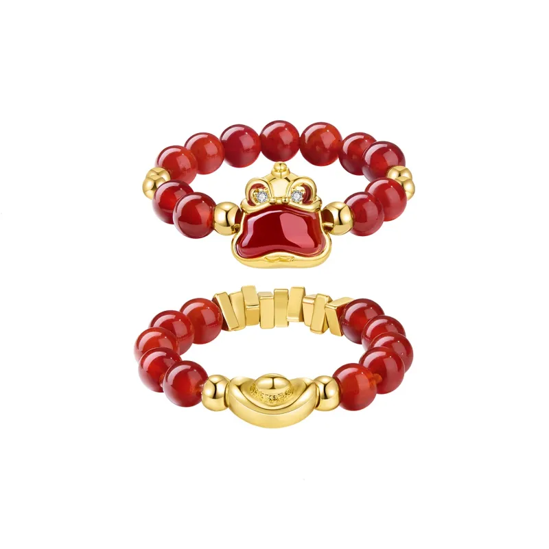 ZEGL Jade Rings Women's-15