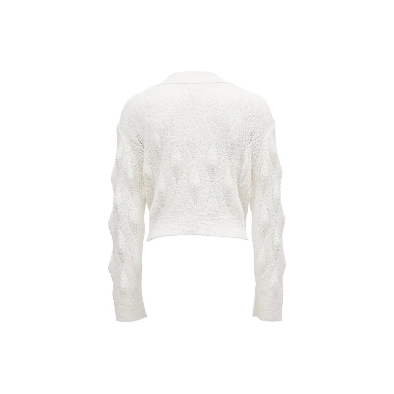 ONLY Knitwear Women's Ancient White-1