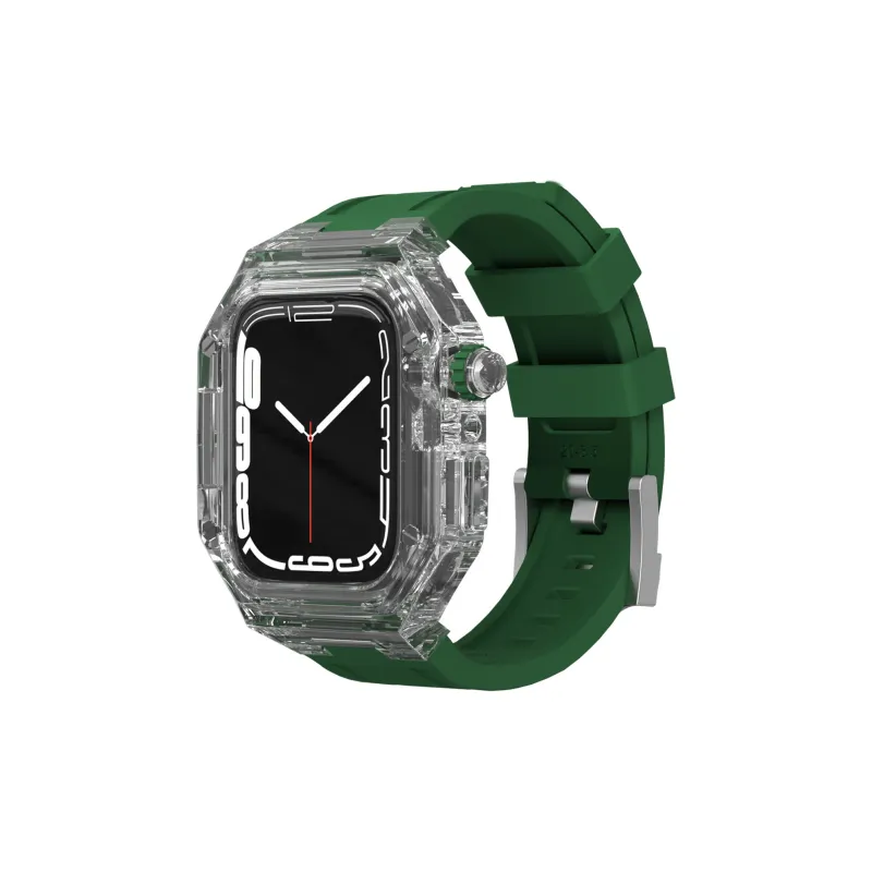 MSSM Apple Compatibility Watch Band 16.76cm~21.33cm 46 Watch Dial Silicone Material-22