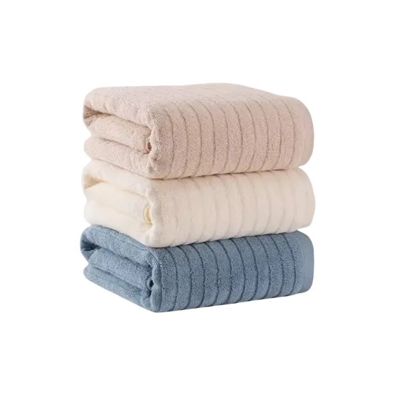 Drizzle Towel Bath Towel Solid Color-44