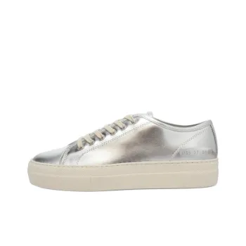 COMMON PROJECTS Low Top Skateboard Shoes Women's Silver