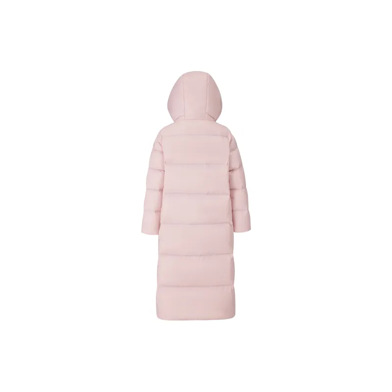 DEIFY Winter Long White Duck Down Jacket Coat Women's-6