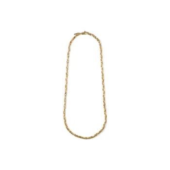 EMANUELE BICOCCHI Gold-plated Hammered Chain Necklace