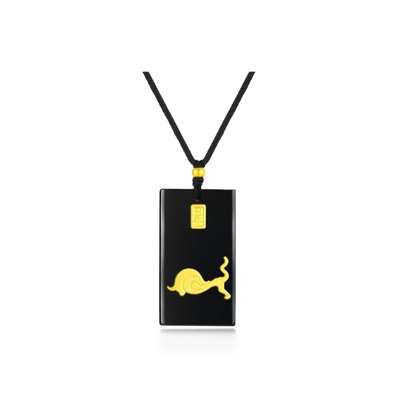 BYTHERE Hetian Jade Necklaces Green Jade Unisex-6