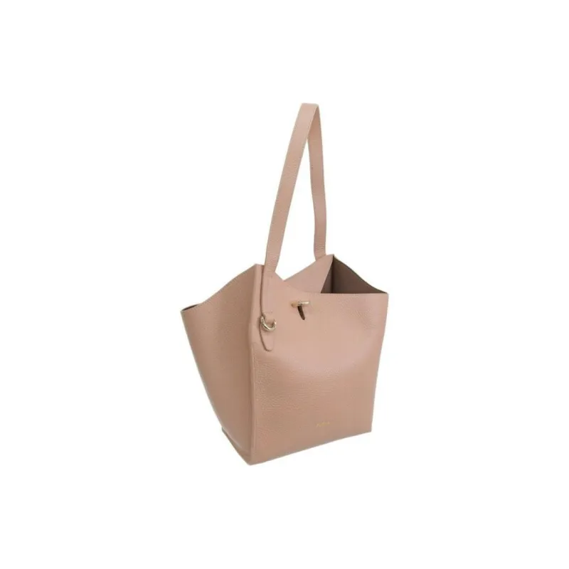 Furla Leather Handbag, Shoulder Bag Women's Beige-1