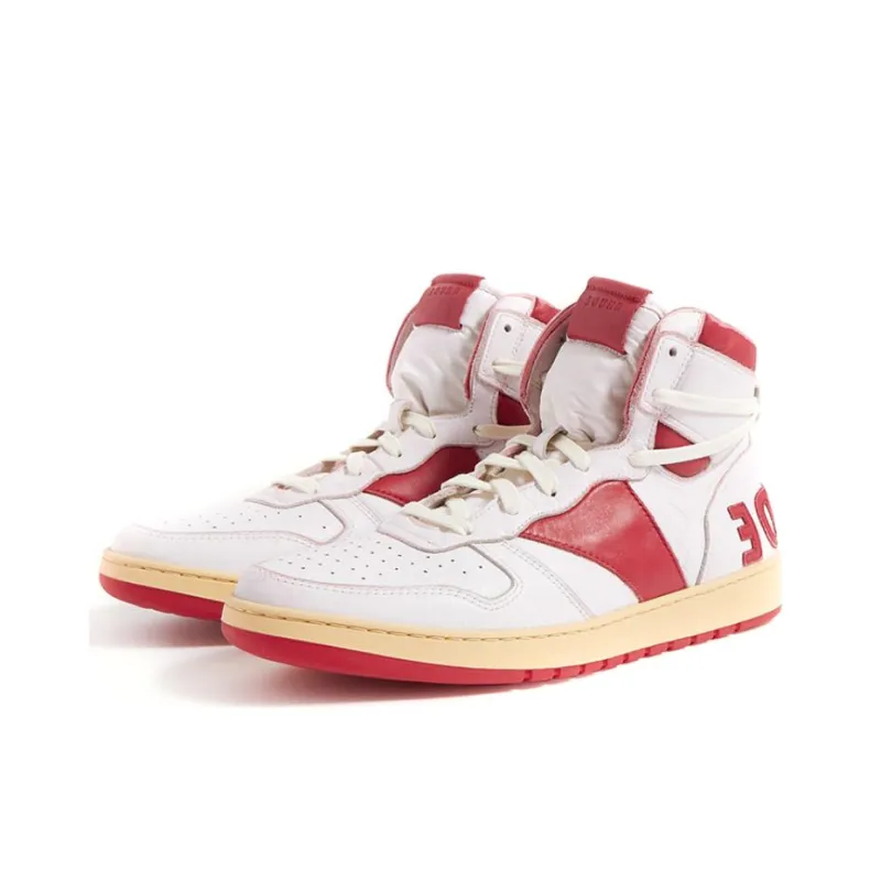RHUDE Rhecess High 'White Red'-2