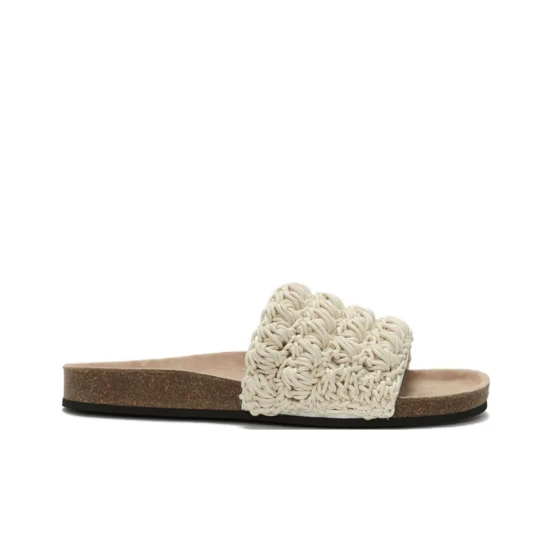 JW Anderson Popcorn Leather Slides Women's-1