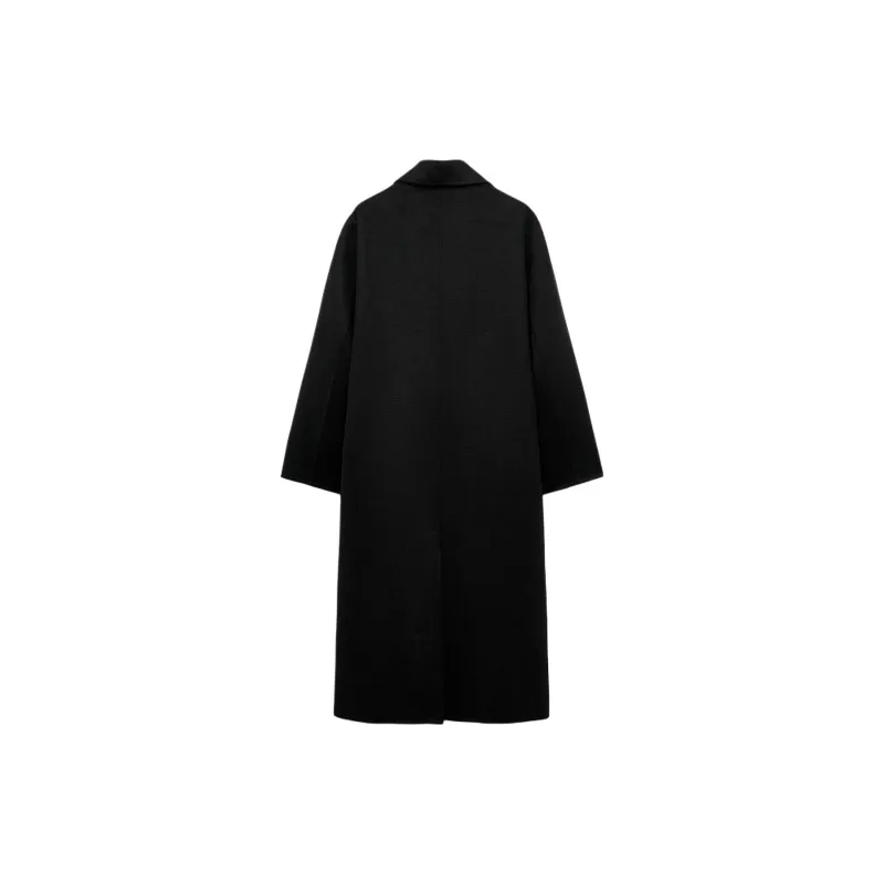 ZARA Coats Women's Black-1