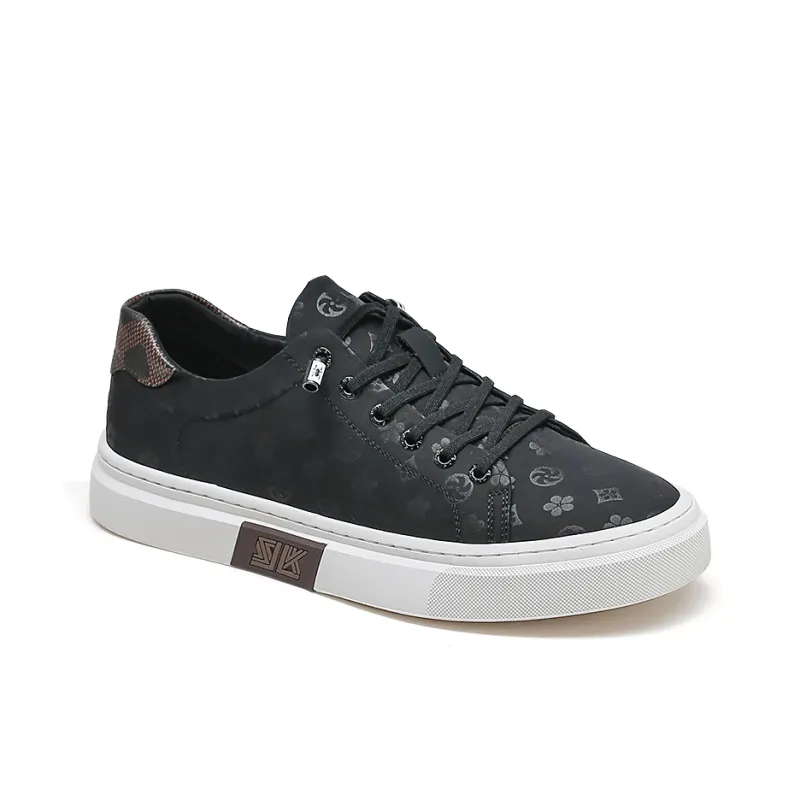 Spider King Slip Resistant Low Top Skateboard Shoes Unisex-4