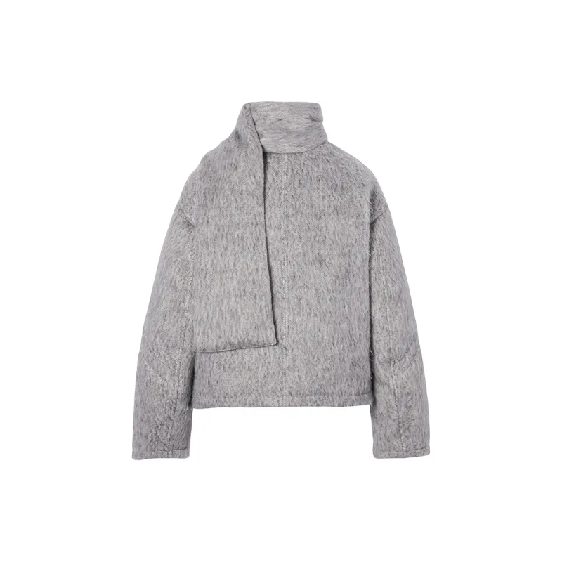 ROCAWEAR Down Jacket Unisex Gray-1