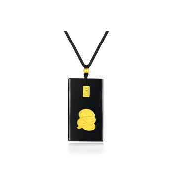 BYTHERE Hetian Jade Necklaces Green Jade Unisex