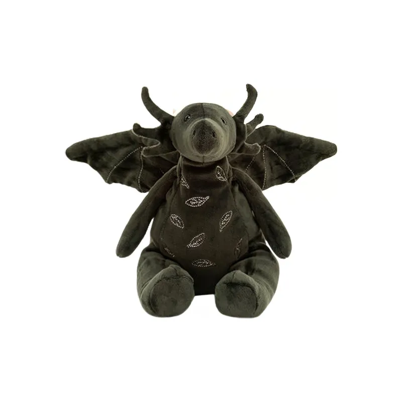 JELLYCAT Mythical Animal Collection Forest Dragon Flying Dragon Green Dolls Plush Doll 19cm Height-0