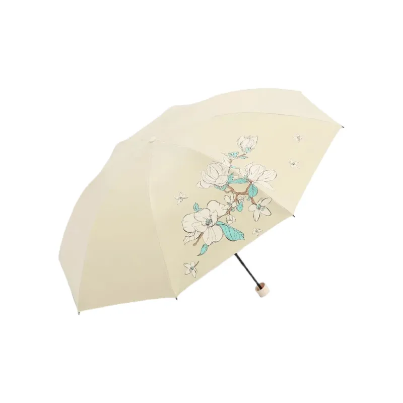 Heavenly Umbrella Ultraviolet Sun And Rain Dual Use Folding Portable Sun Umbrella Unisex 2333833E Elegant Orchid-15