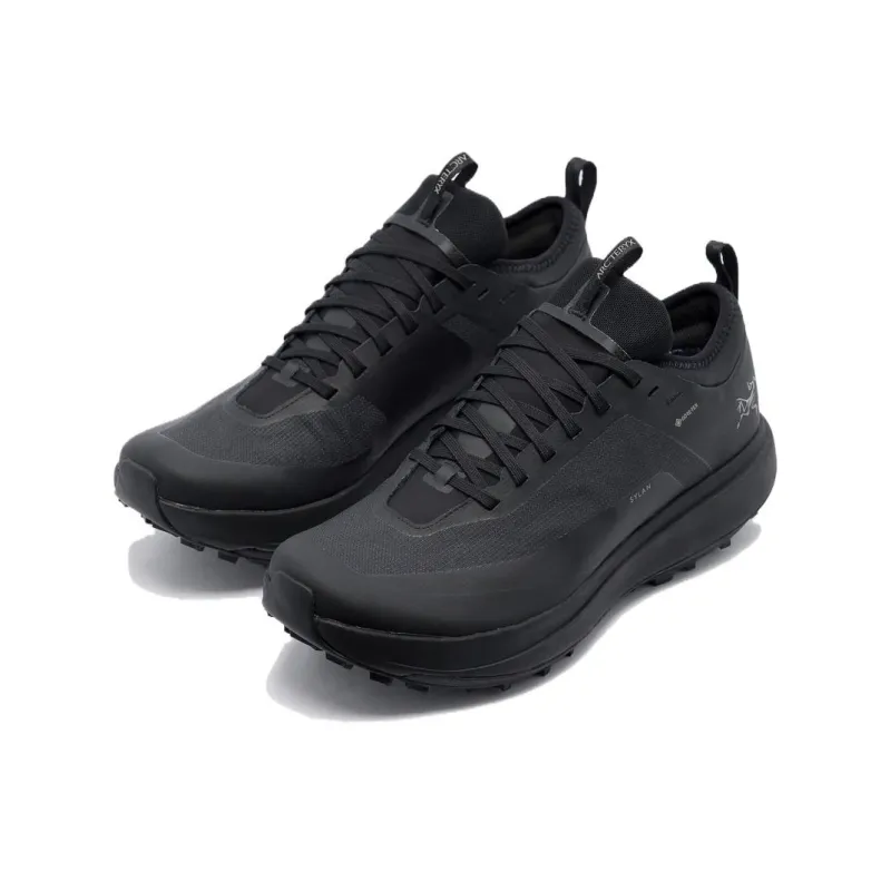 Arcteryx SYLAN Anti-Slip Wear-Resistant Low-Top Running Shoes Men's Black-2