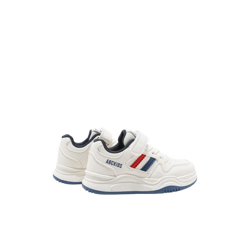 ABC KIDS Slip Resistant Cushioning Rebound Lightweight Cushioning Kids' Skateboarding Shoes White Kids'-5
