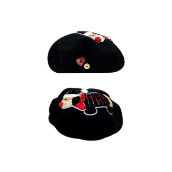 SLEEPYWALK Polyester Berets Women's