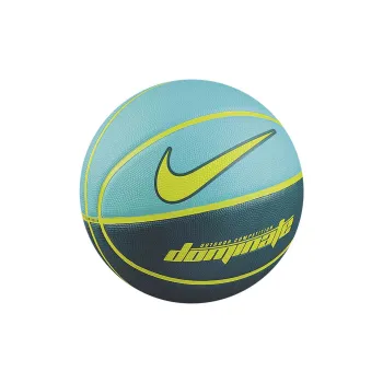 Nike Rubber Basketball Blue Yellow Size 7 Training Match Unisex