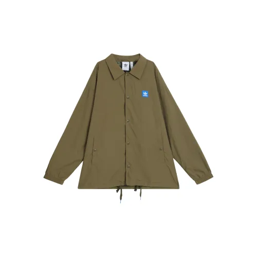 Adidas Originals CITY SKATE Jackets Coats Men Strata Olive Green/Dark Green