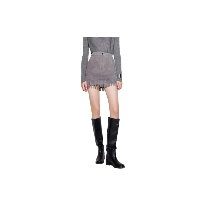 ONLY Leather Short Skirts Women's-1