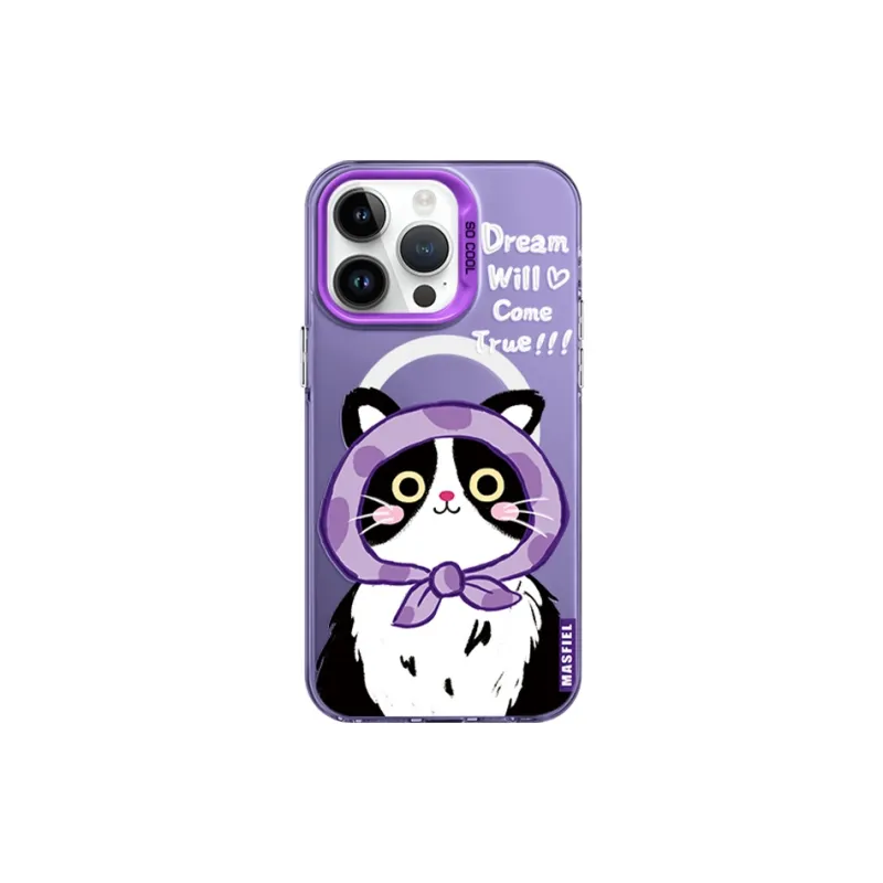 Marsfield TPU Material Soft Edged Magnetic Case Phone Cases Compatible With Apple 16/15/14 Pro/Mac Pro-1