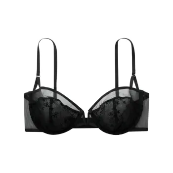 CALVIN KLEIN Bra Women's Space Black