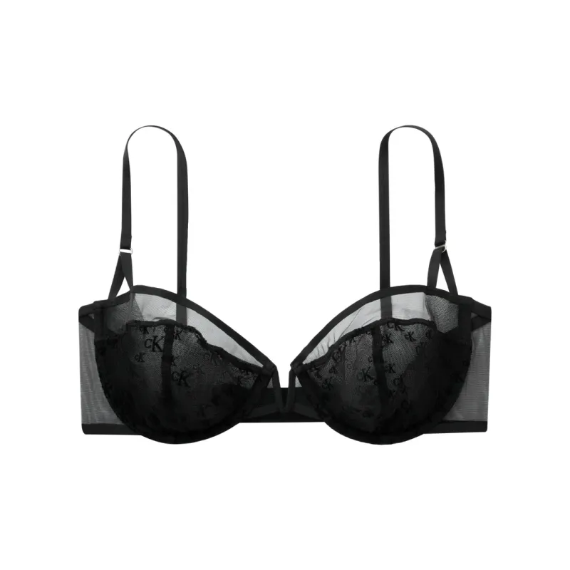 CALVIN KLEIN Bra Women's Space Black-0