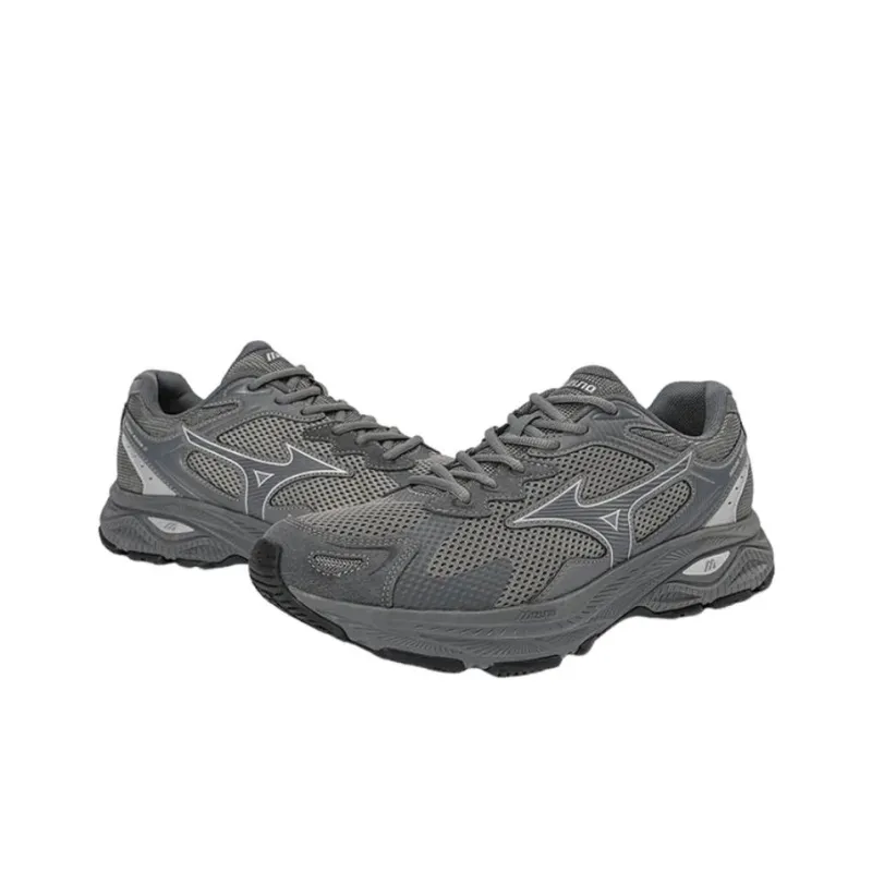Mizuno SPARK CN Wear Resistant Low Top Running Shoes Unisex Gray-2