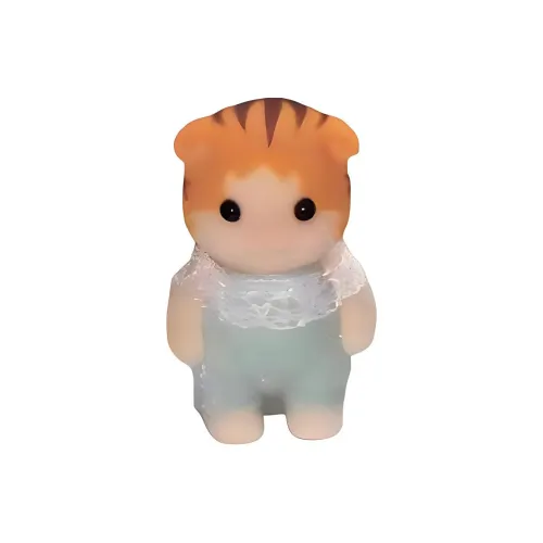 Sylvanian Families Maple Leaf Cat Baby Dolls Plush Doll Small Size Tall