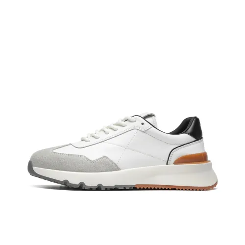ROBERTA DI CAMERINO Low Top Casual Shoes Men's White Gray
