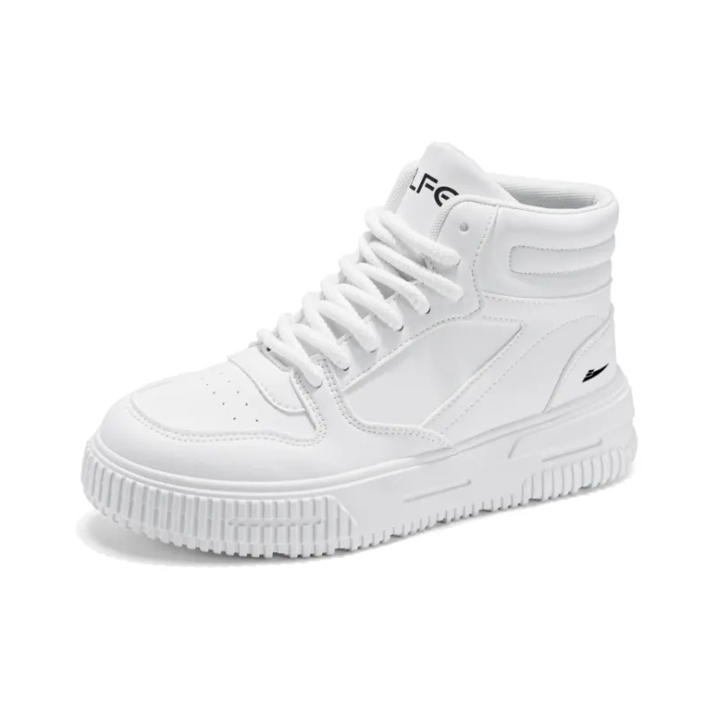 Kuding Full-Coverage Warm Slip-Resistant Cushioning Height Increasing High-Top Skateboard Shoes Unisex-0