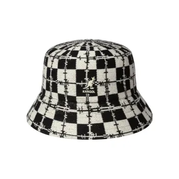 KANGOL Wool Bucket Hats Unisex Black