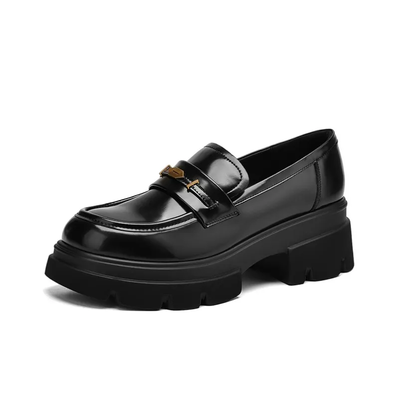 JOSINY Loafers 5.8cm Women's Black-1
