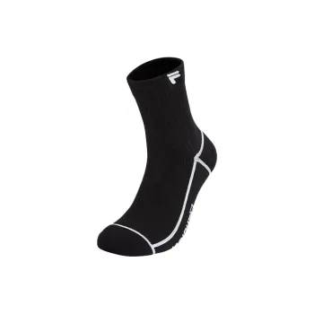 FILA FUSION FILA FUSION X Mid Calf Socks Unisex 1 Pack Pitch Black