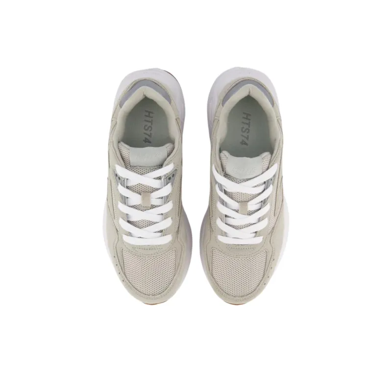HI TEC Anti Slip Wear Resistant Low Top Casual Shoes Unisex Ecru-3