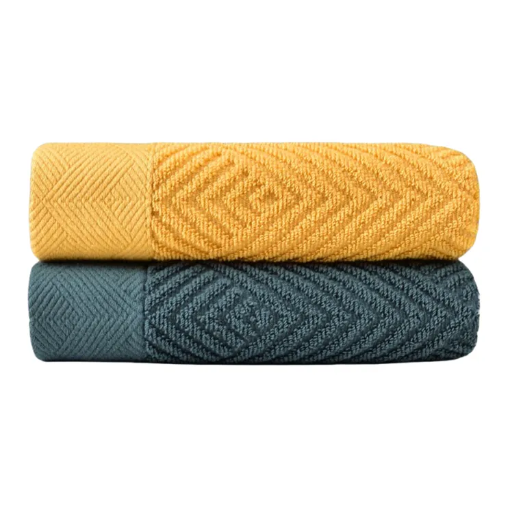 Drizzle Towel Bath Towel Solid Color-12